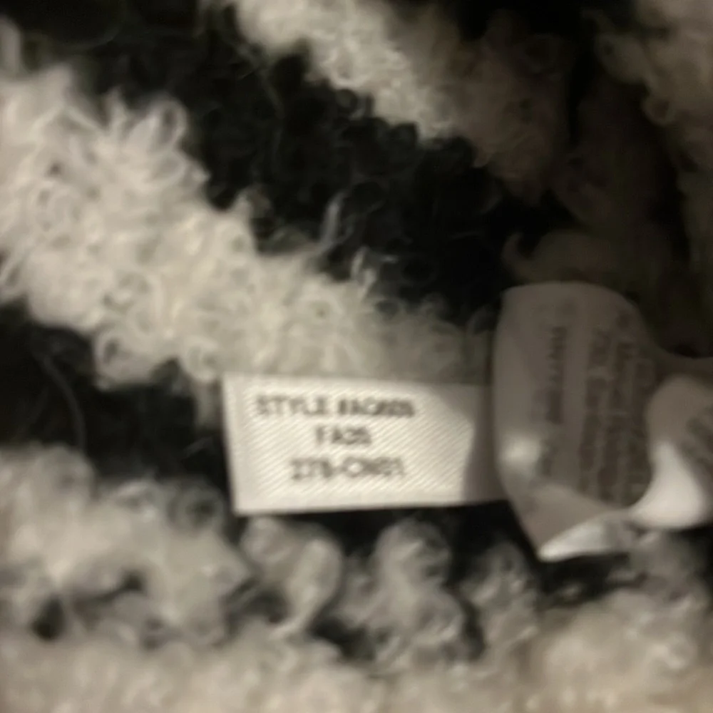 NWT XL CrewCuts Boucle Zebra sweater
